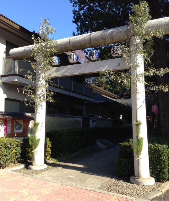 氷川神社鳥居