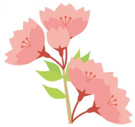 ひがしなかのEKIHIROフェスタ2016春、桜のイメージ