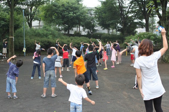 2017年夏休みラジオ体操イメージtop