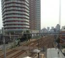 東中野駅ベックスの窓から見る景色